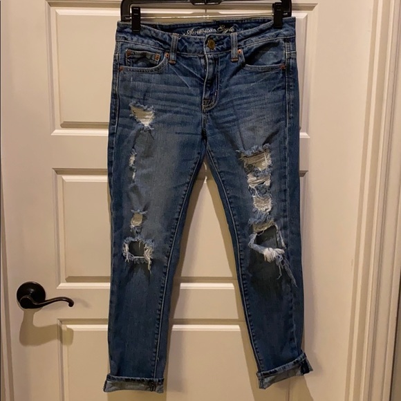 american eagle slouchy jeans